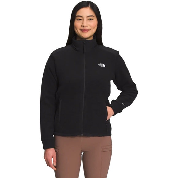 The North Face Women's Alpine Polartec 200 Full Zip Jacket in TNF Black